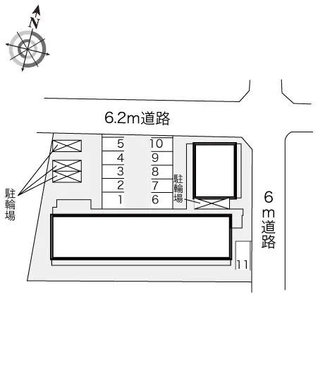 レオパレスフォレスト錦 2