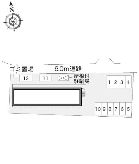 レオパレスリードスクリーンⅤ - 古川市の学生向け宿泊施設