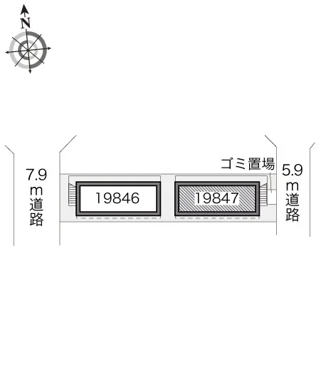 レオパレスシティパルⅡ 2