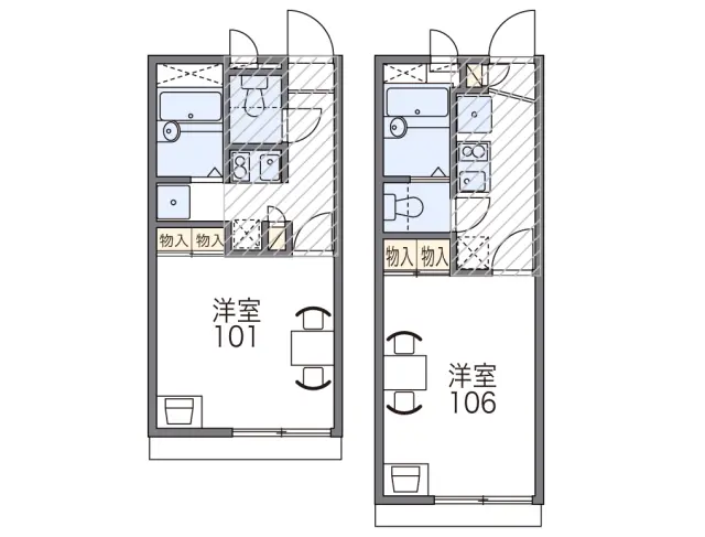 レオパレスソレイユ野里Ⅱ 1