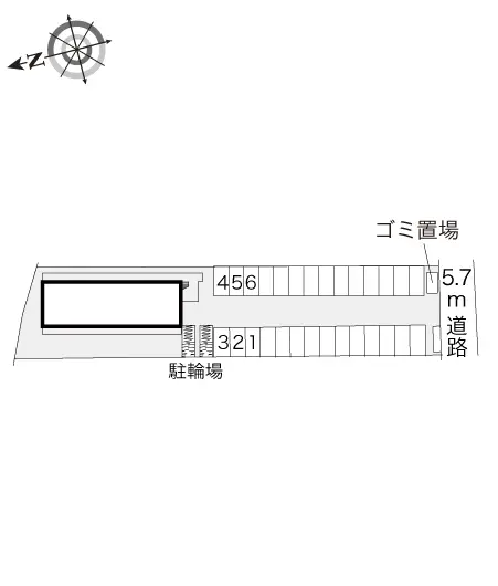 レオパレスソレイユⅢ 2