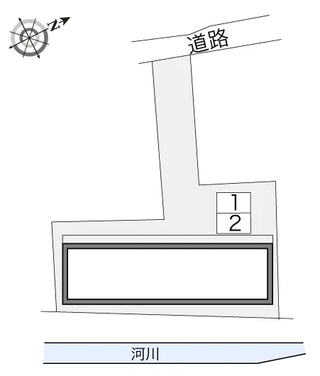 レオパレスグリーンコート　小栗 2