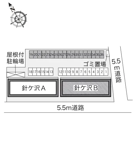 レオパレス針ヶ沢Ｂ 2