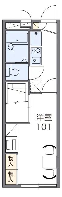 レオパレスカナルＡ 1
