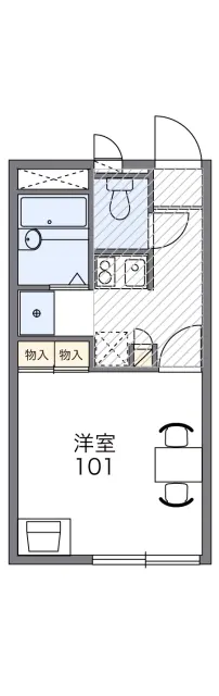 レオパレス加賀野壱番館 1