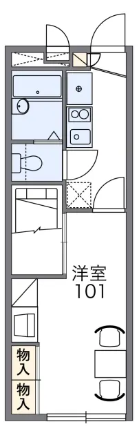 レオパレスコンフォールⅡ 1