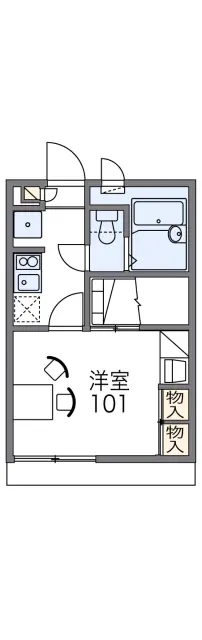 レオパレスエクレール甲子園口 1