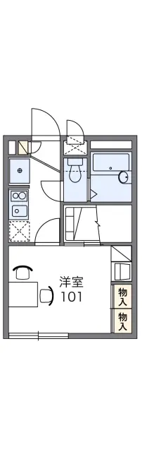 レオパレスヴェルブィル 1