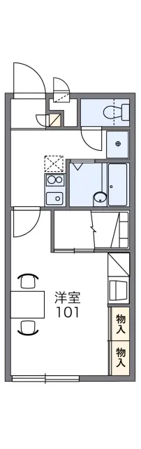 レオパレス田中町 1