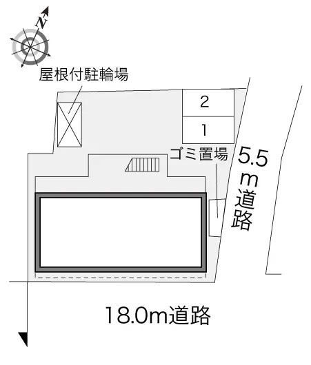 レオパレススターコート八雲台 3