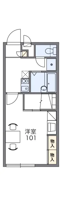 レオパレスアサクラⅣ 1