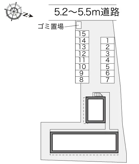 レオパレスメルベーユ松原 2