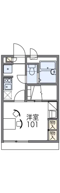 レオパレス総持寺ＷＥＳＴ 1