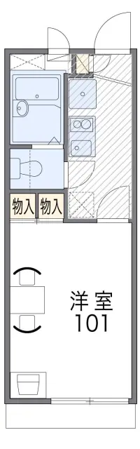 レオパレスＧＬＡＮＺ　ＯＢＥＲ 1