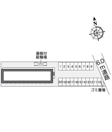 レオパレス髙樹グリーンともべⅡ 2