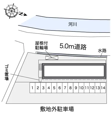 レオパレスエザーンスⅡ 3