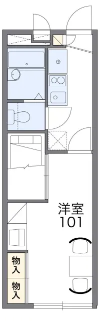 レオパレスＮＡＲＵＳＨＩＭＡ 1