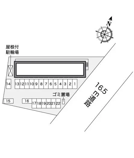 レオパレスセジュール茶屋 3