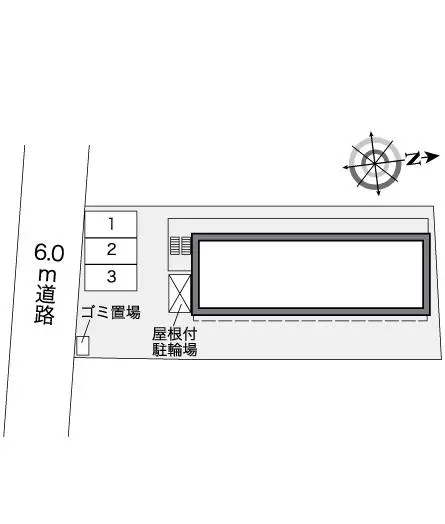 レオパレスラルマン　福岡町 2