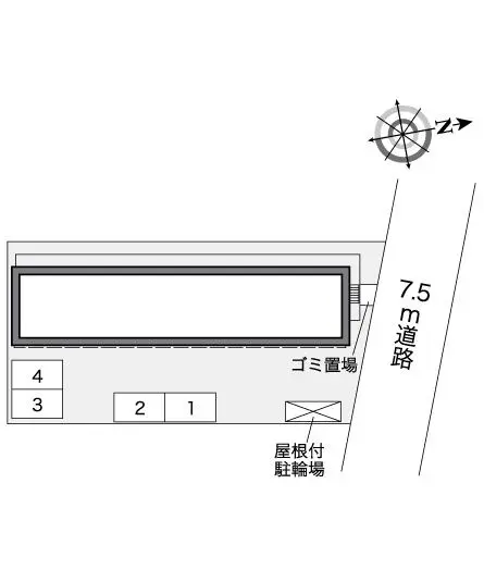 レオパレスメルベーユ　昭和Ⅱ 2