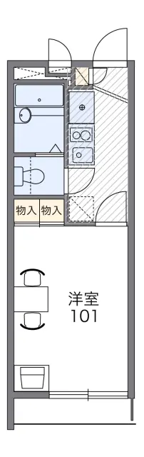 レオパレスニュー千葉ハイツ　Ｂ 1