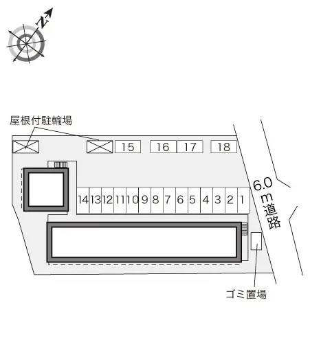 レオパレス花咲の丘Ⅱ 2