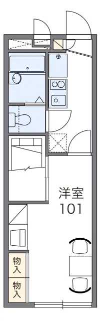 レオパレスプレーヌⅡ 1