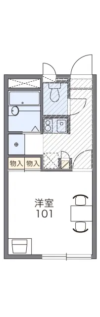 レオパレスセジュール　エム 1