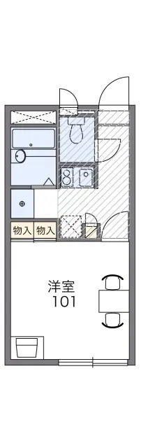 レオパレス赤田Ⅱ 1