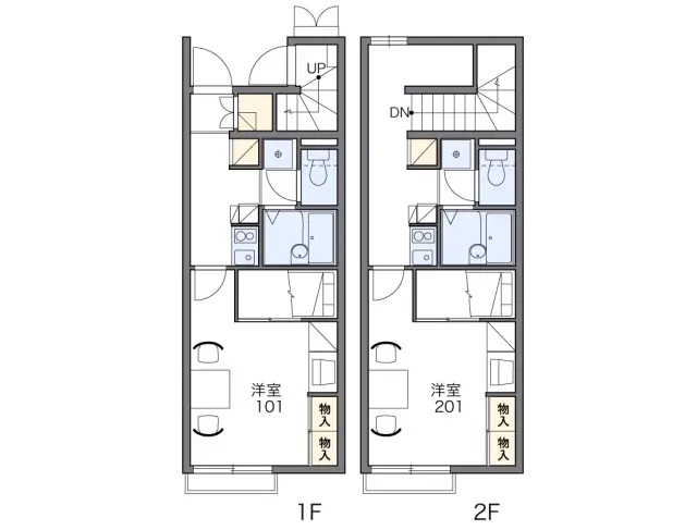 レオパレスグリーンハイツ平内Ａ 1