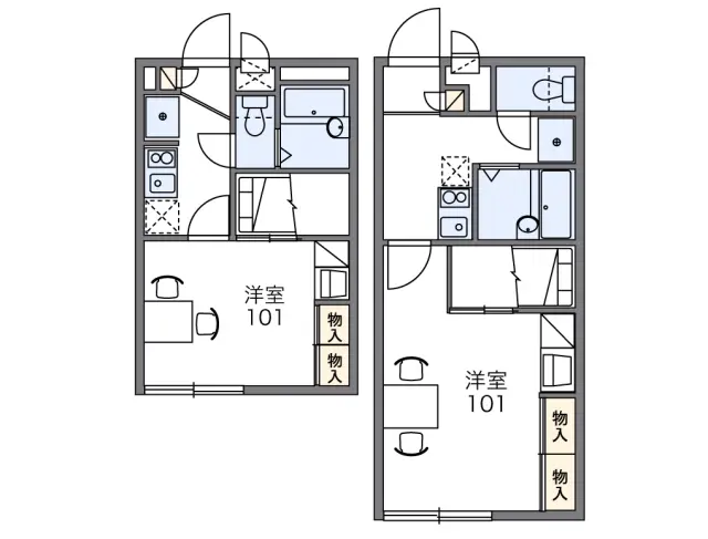 レオパレスシェドゥーブル 1