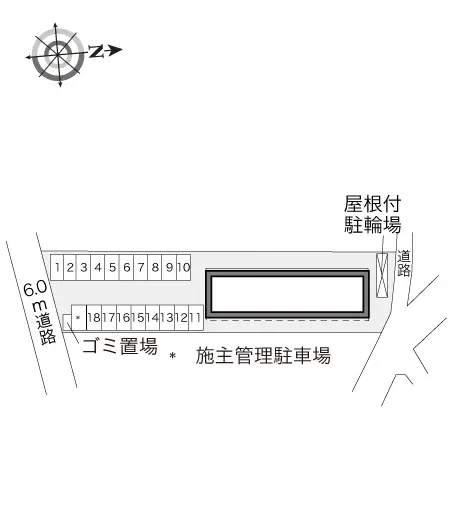 レオパレス南の風　Ⅲ 2