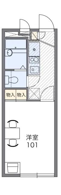 レオパレスクヴェル 1