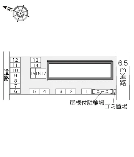 レオパレスアラモードⅡ 3