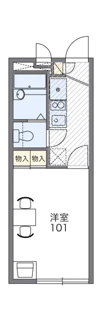レオパレスベルともろぎ 1