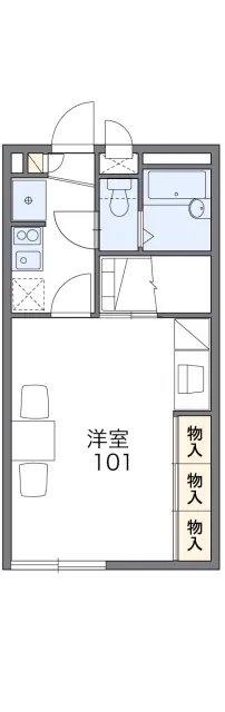 レオパレス福岡Ａ 1