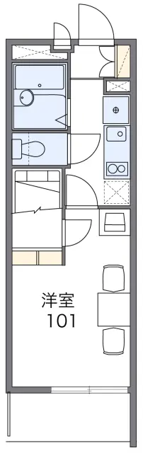 レオパレスフィオレ２ 1