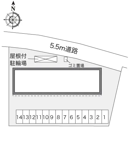 レオパレス金ヶ作 2