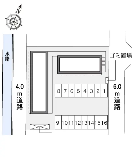 レオパレスパルグランデ南町 2