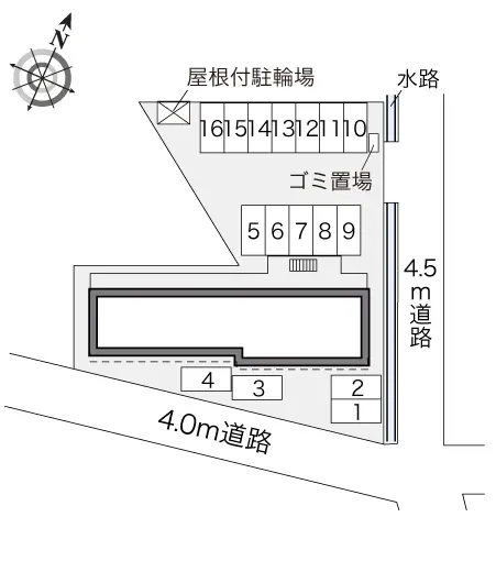 レオパレスサンパティークⅡ 2