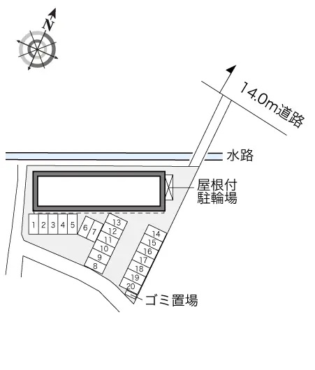 レオパレスフローリッシュⅡ 2