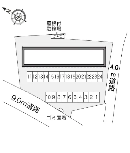 レオパレス小見川 3