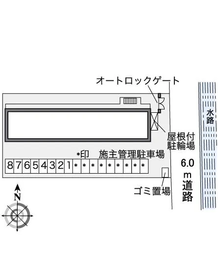 レオパレスリビエルブランシェⅡ 2