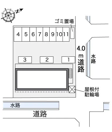 レオパレスグリーンコート乙島 2