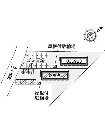 レオパレス三田Ｄ館 2