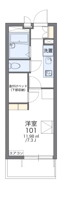 レオパレスレクエルド大町Ⅲ 1