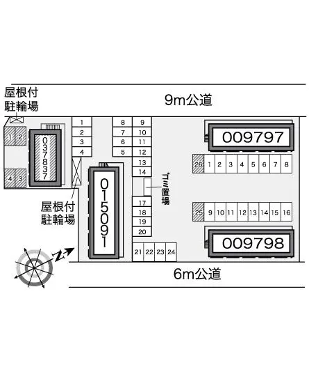 レオパレスグラスヒル平潟Ｄ 2