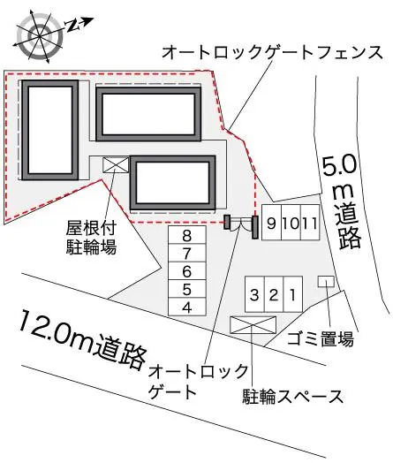 レオパレスＫＯＹＡＭＡ　ＴＨ 2