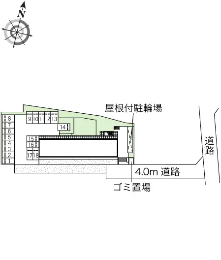 レオパレスヒルトップ　壱番館 2