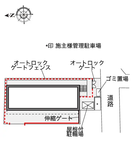 レオパレスシャンテ三国本町Ⅱ 2